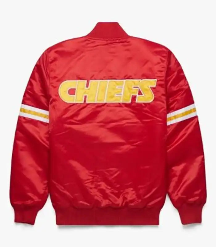 Chiefs Starter Red Varsity Jacket