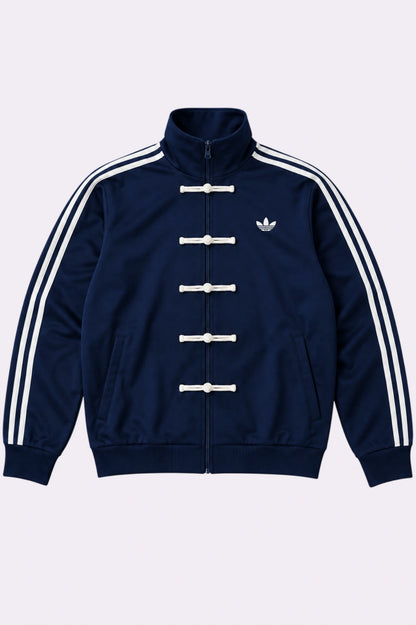 Chinese New Year Navy Blue Tang Track Jacket