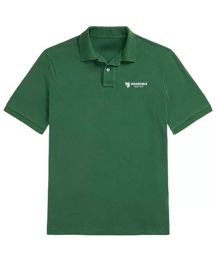 Classic Cut Polo T-Shirt - Green