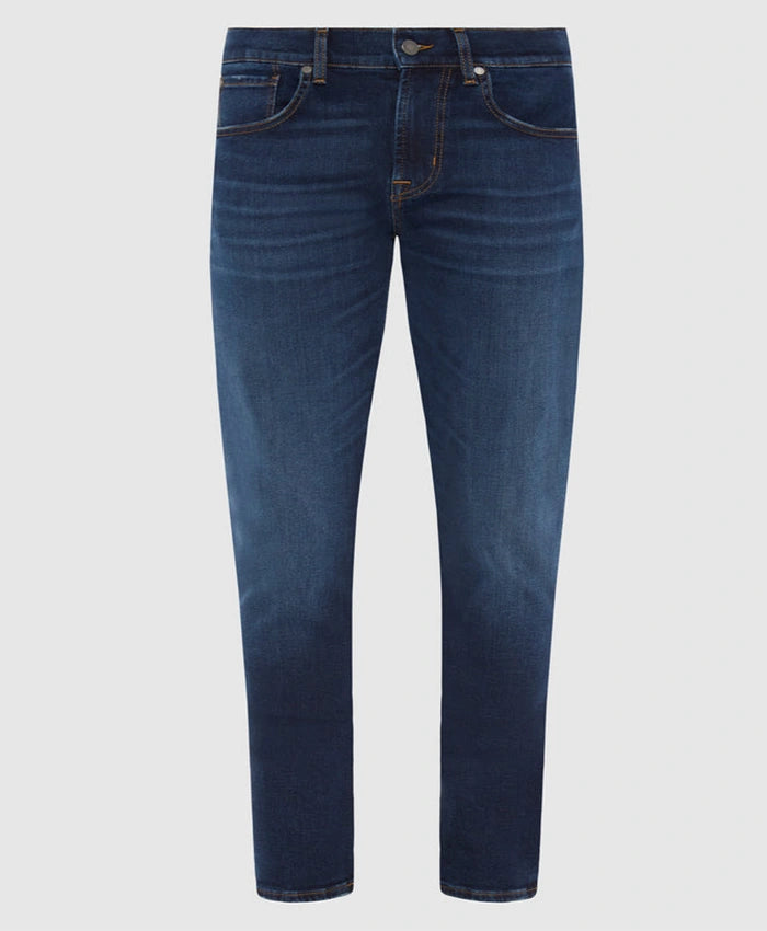 Classic Slim fitted Denim Jeans - Blue