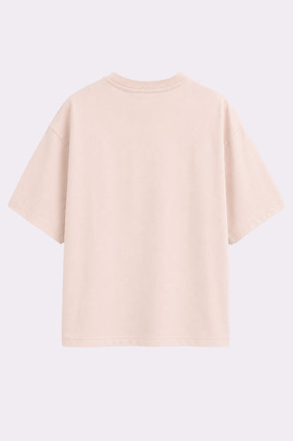 Kids Plain Cream T-Shirt