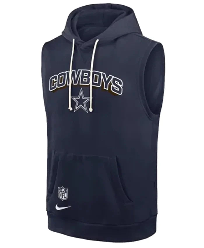 Dallas Cowboys Sleeveless Hoodie