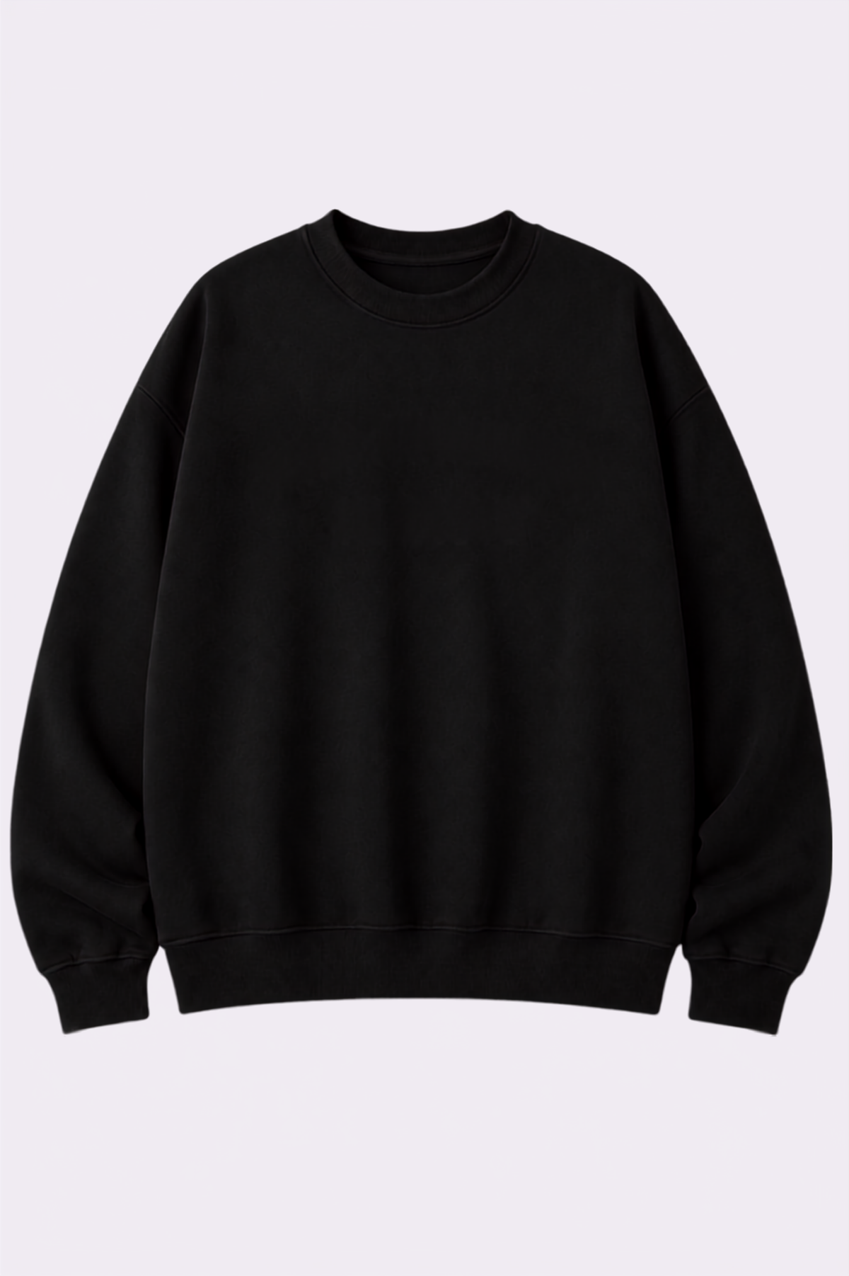Desire Despair Black Graphic Sweatshirt