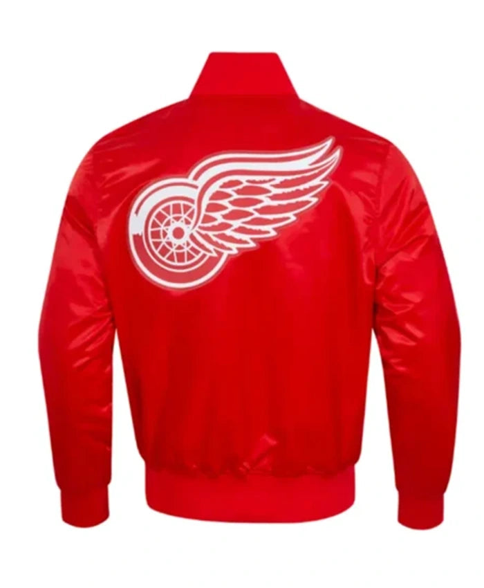 Detroit Red Wings Classic Red Varsity Jacket