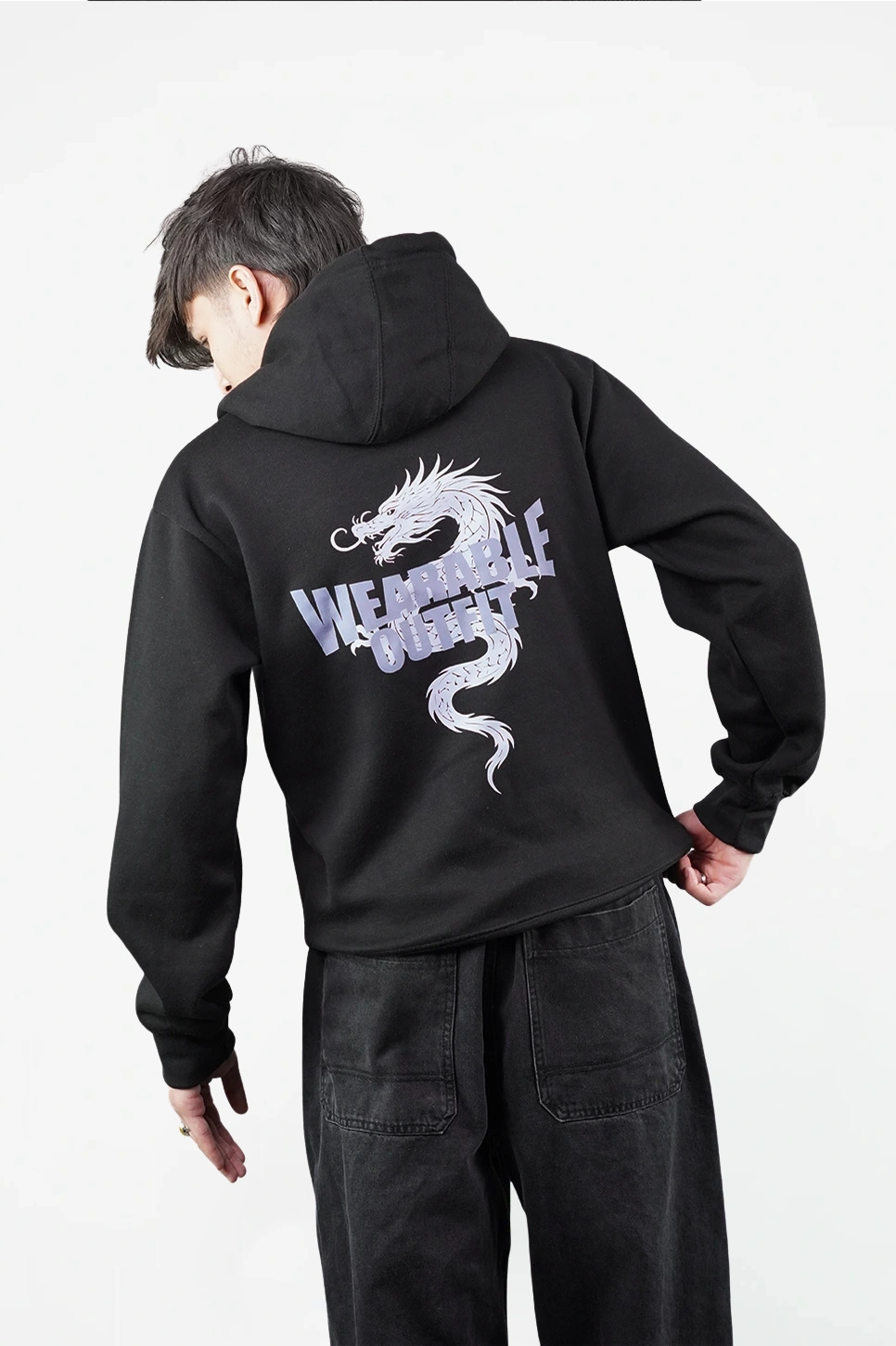 Dragon Black Pullover Hoodie