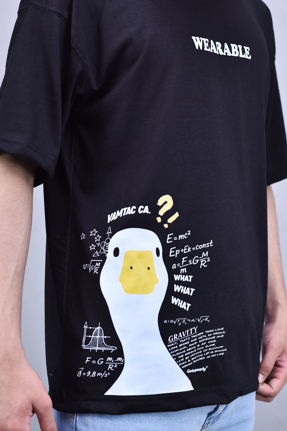 Duck Aesthetic Oversized T-Shirt