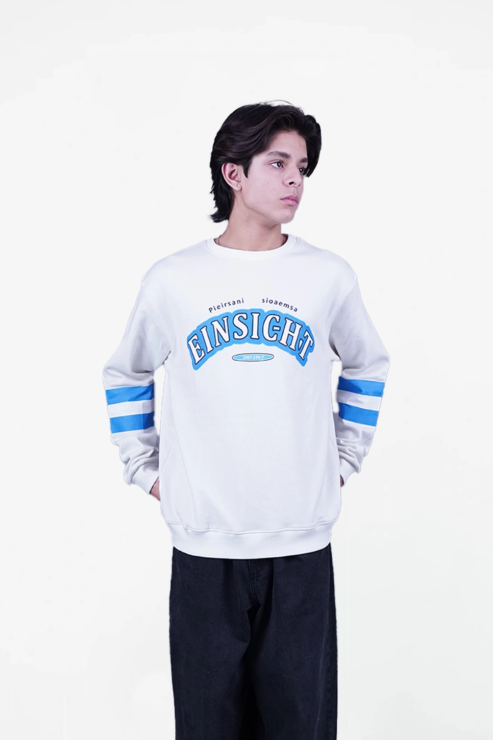 EINSIGHT Striped Sweatshirt