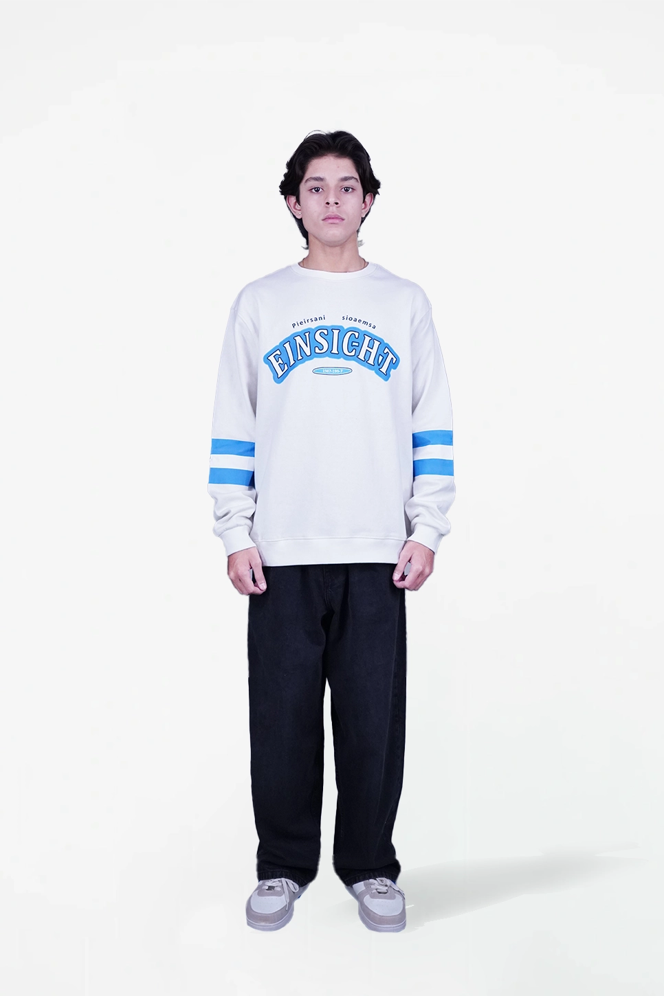 EINSIGHT Striped Sweatshirt