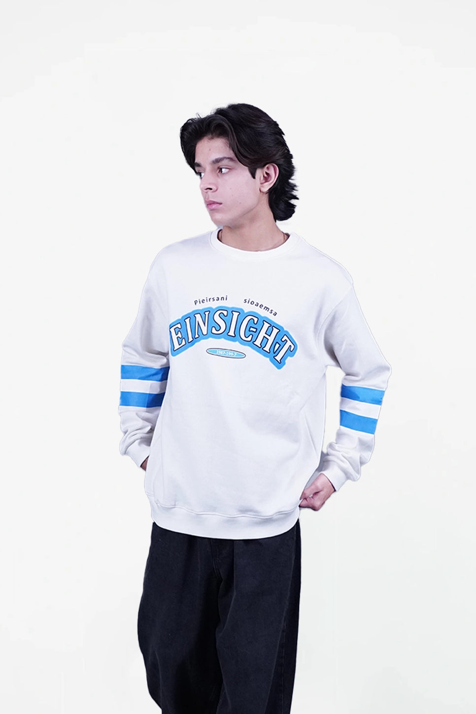 EINSIGHT Striped Sweatshirt
