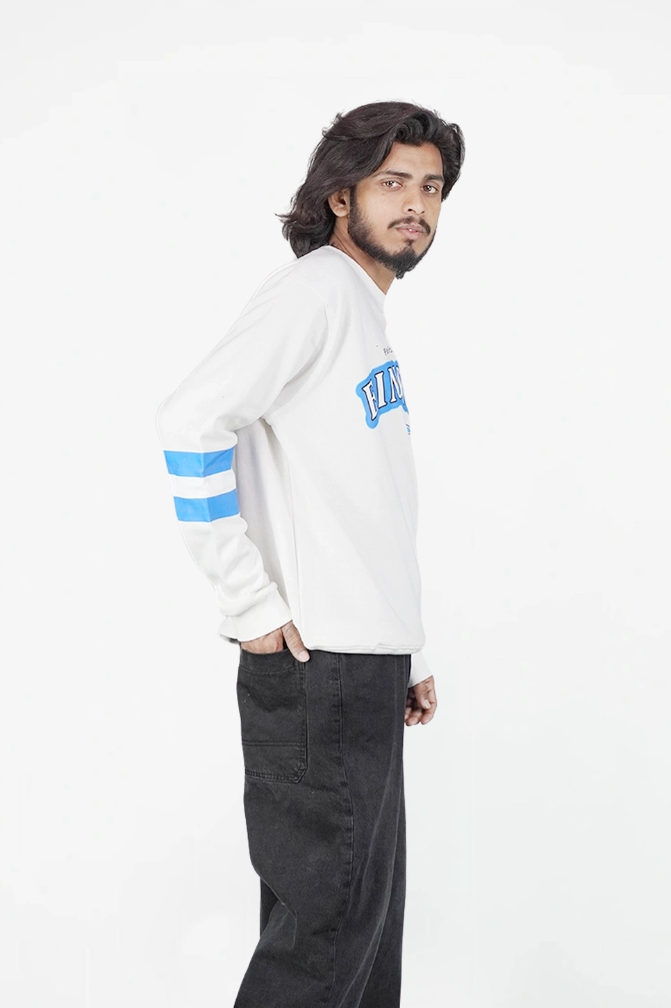 EINSIGHT Striped Sweatshirt