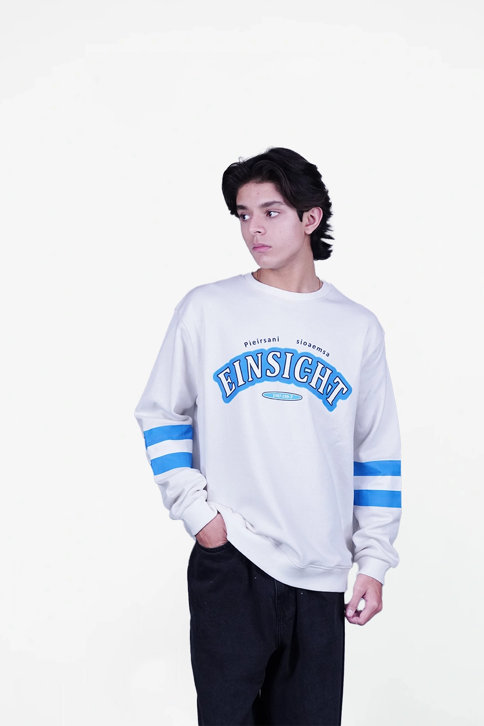 EINSIGHT Striped Sweatshirt