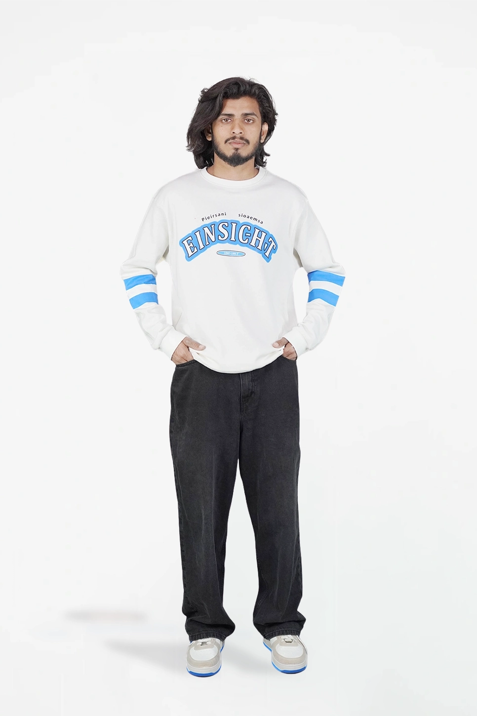 EINSIGHT Striped Sweatshirt