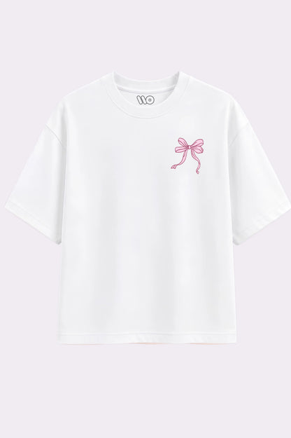 Faith Over Fear Graphic White T-Shirt