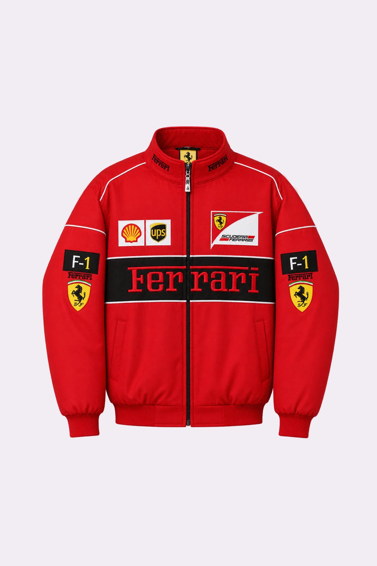 Ferrari Motorsport Leather Racing Jacket