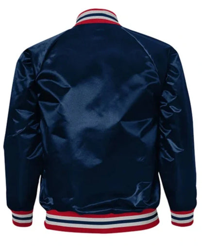 Florida Panthers Ace Defender Youth Navy Blue Varsity Jacket