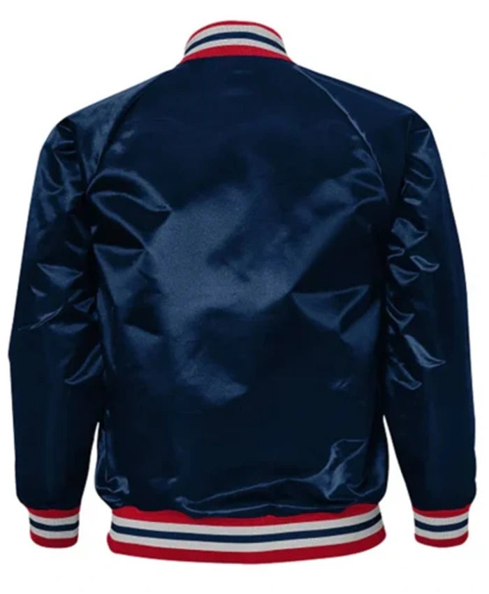 Florida Panthers Ace Defender Youth Navy Blue Varsity Jacket