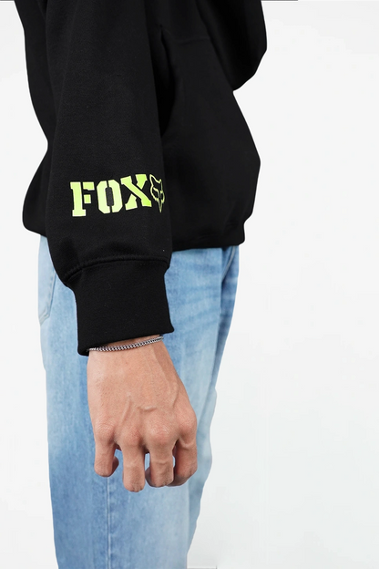 FoxBlackPulloverHoodie