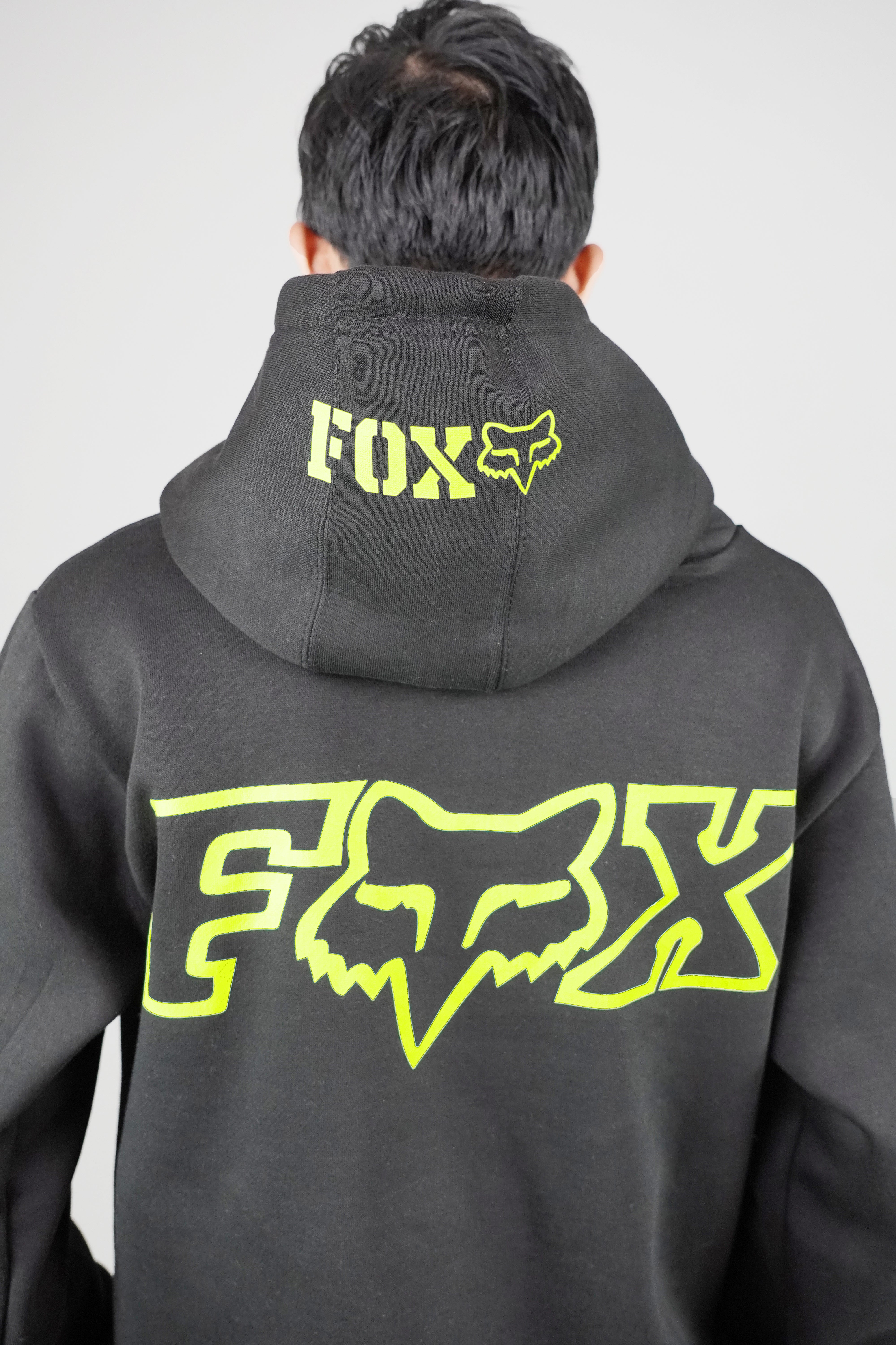 Fox Black Pullover Hoodie