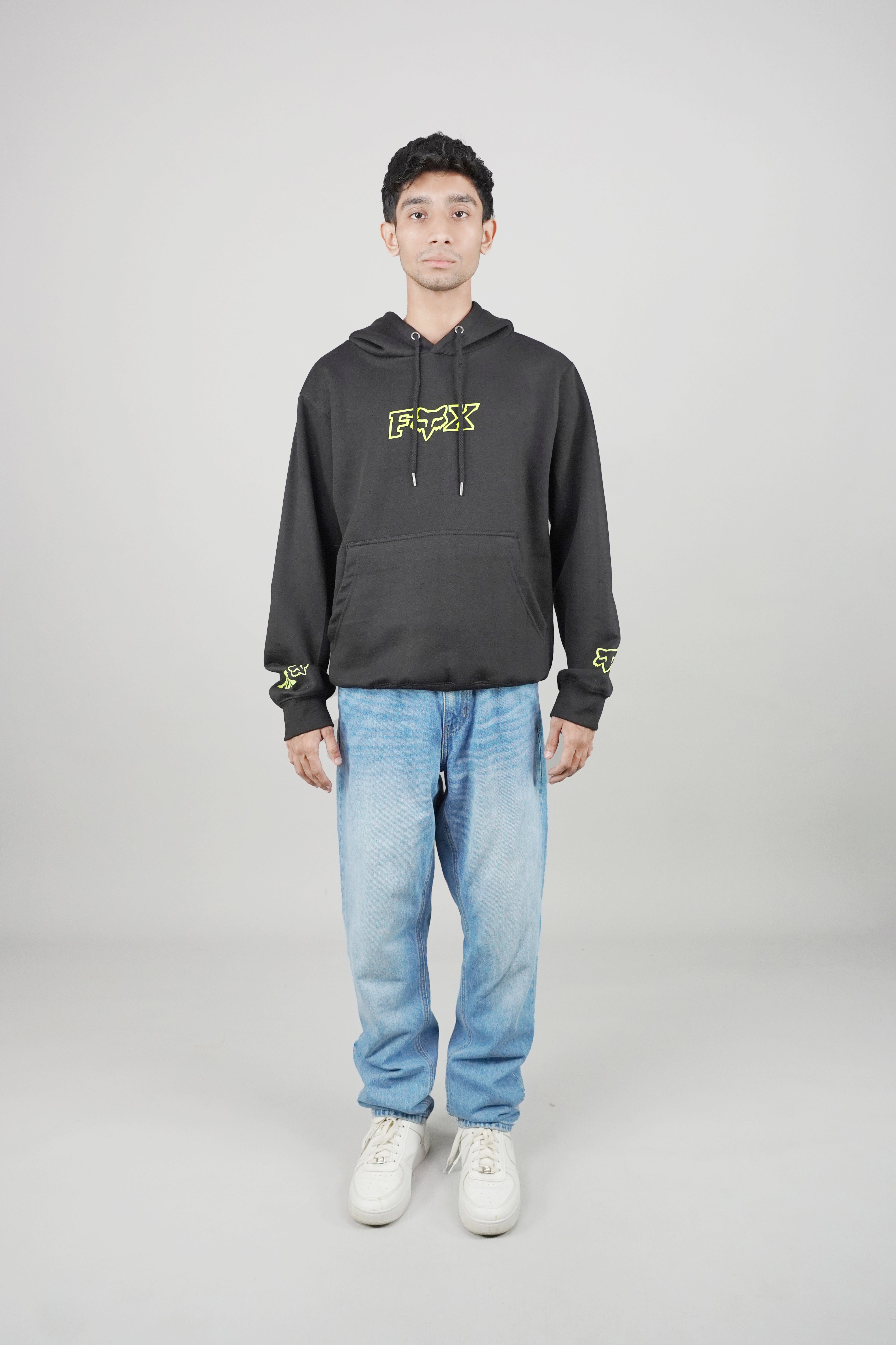 Fox Black Pullover Hoodie