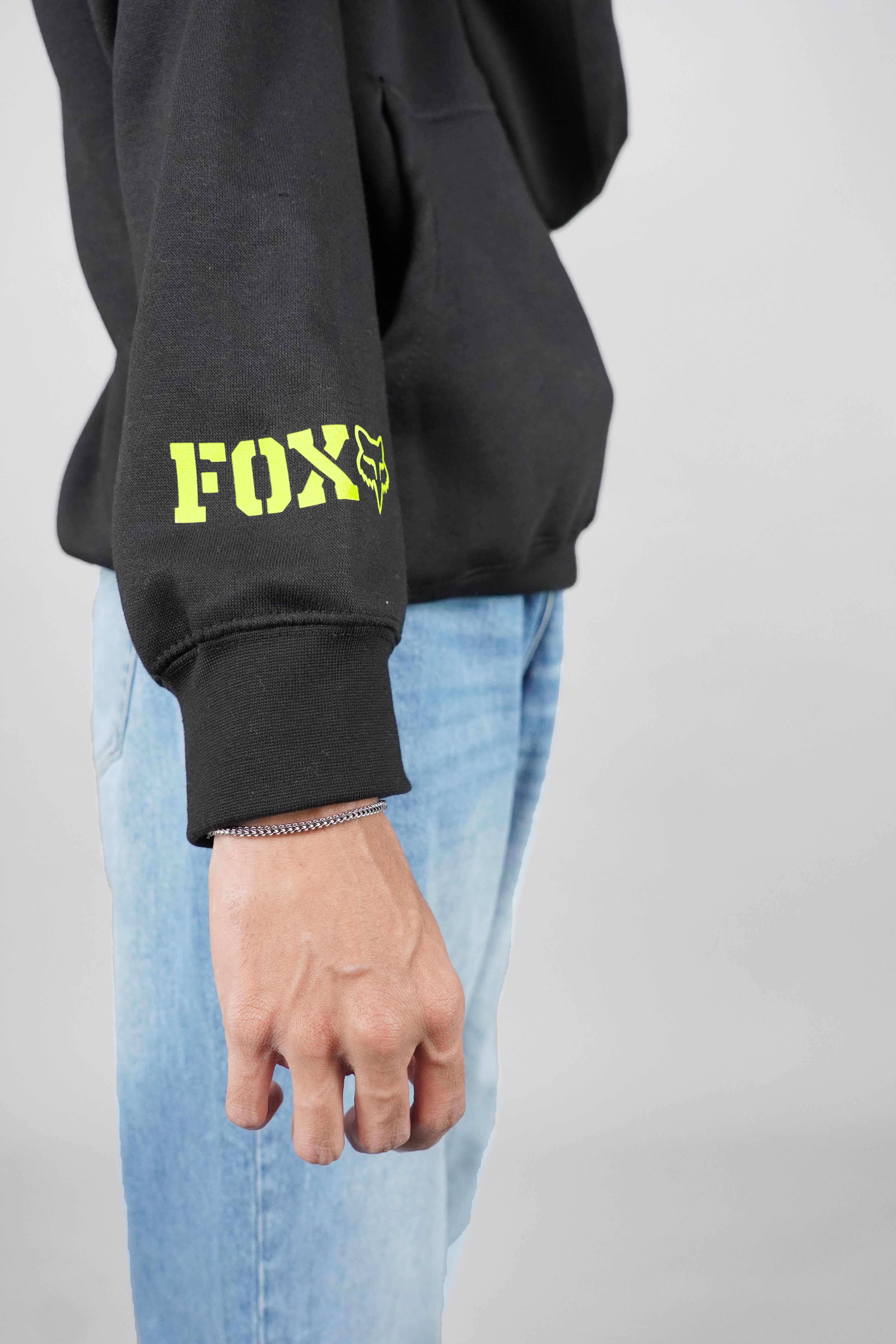 Fox Black Pullover Hoodie
