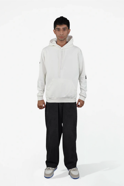 FoxedWhiteHoodie