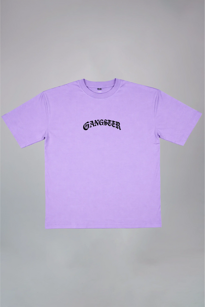 Gangster Vintage Acid Wash Oversized T-Shirt