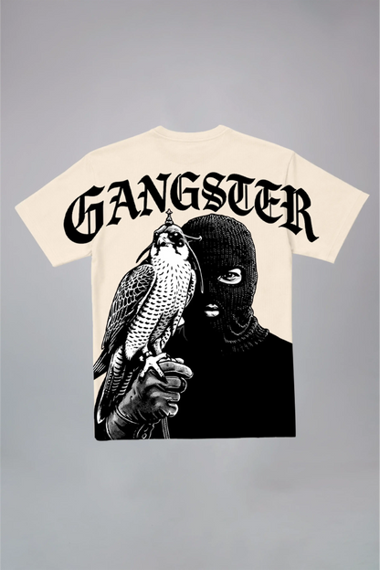 Gangster Vintage Acid Wash Oversized T-Shirt