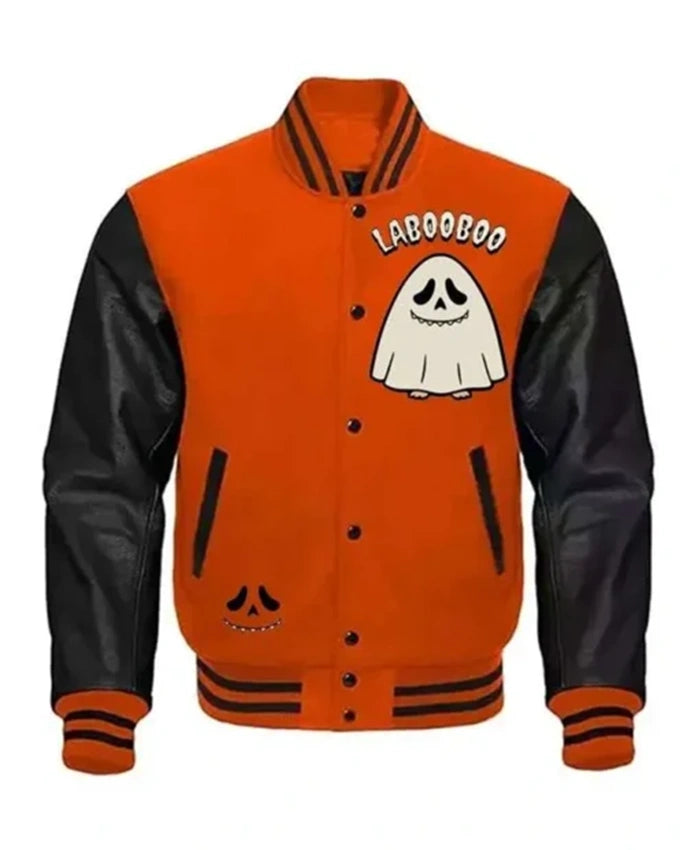 Ghostface Labubu Varsity Jacket