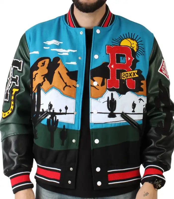 Grand Tour Letterman Varsity Jacket
