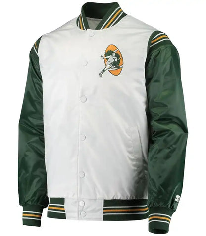 Green Bay Packers Green Varsity Jacket