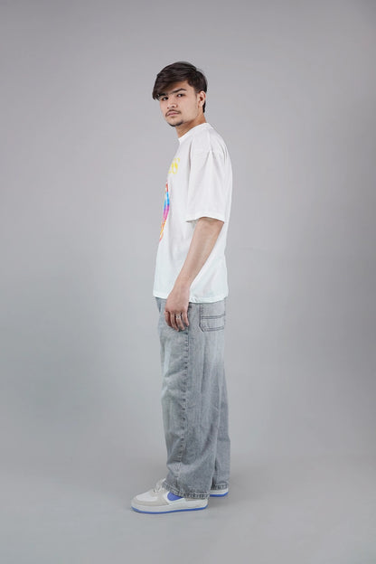 Happiness Swirl Oversized T-Shirt