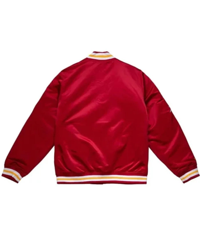 Houston Rockets Champ City Red Varsity Jacket