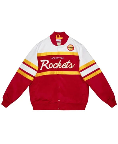 Houston Rockets Special Script Varsity Jacket