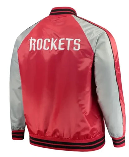 Houston Rockets Multicolor Varsity Jacket