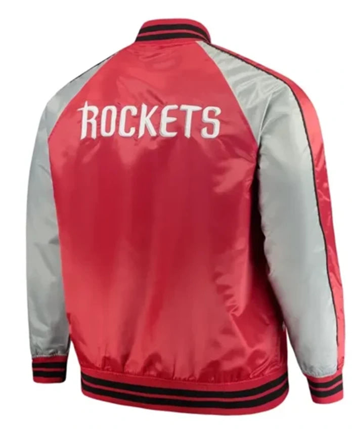 Houston Rockets Multicolor Varsity Jacket