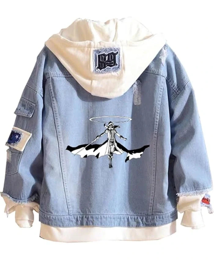 ISaikoy Anime Denim Jacket