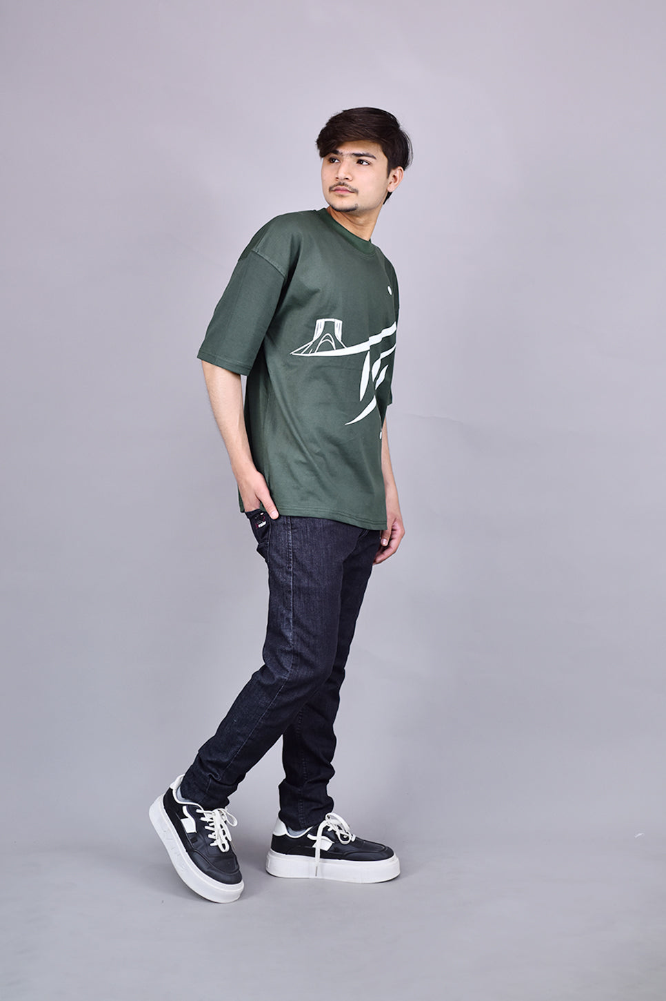 Iran Graphic Oversized tee