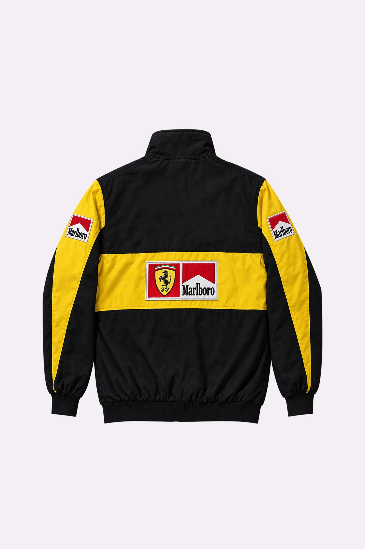 Ferrari Embroidered Cotton Racing Jacket
