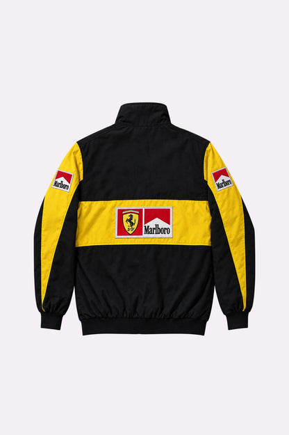 Ferrari Embroidered Cotton Racing Jacket