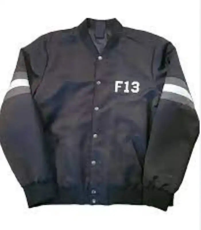 Jason Voorhees Friday The 13th Black Varsity Jacket