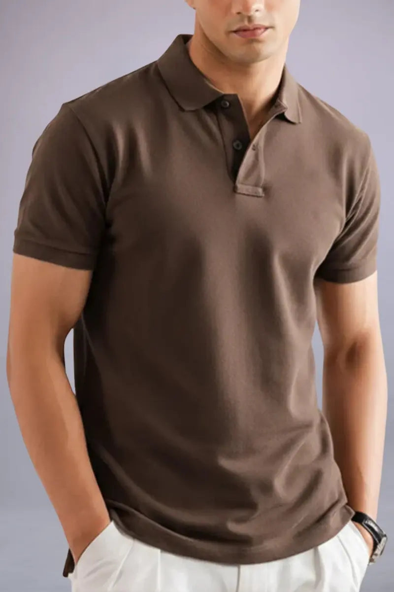 Java Brown POLO T-Shirt