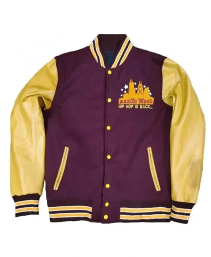 Kanye West The College Dropout Letterman Varsity Jacket