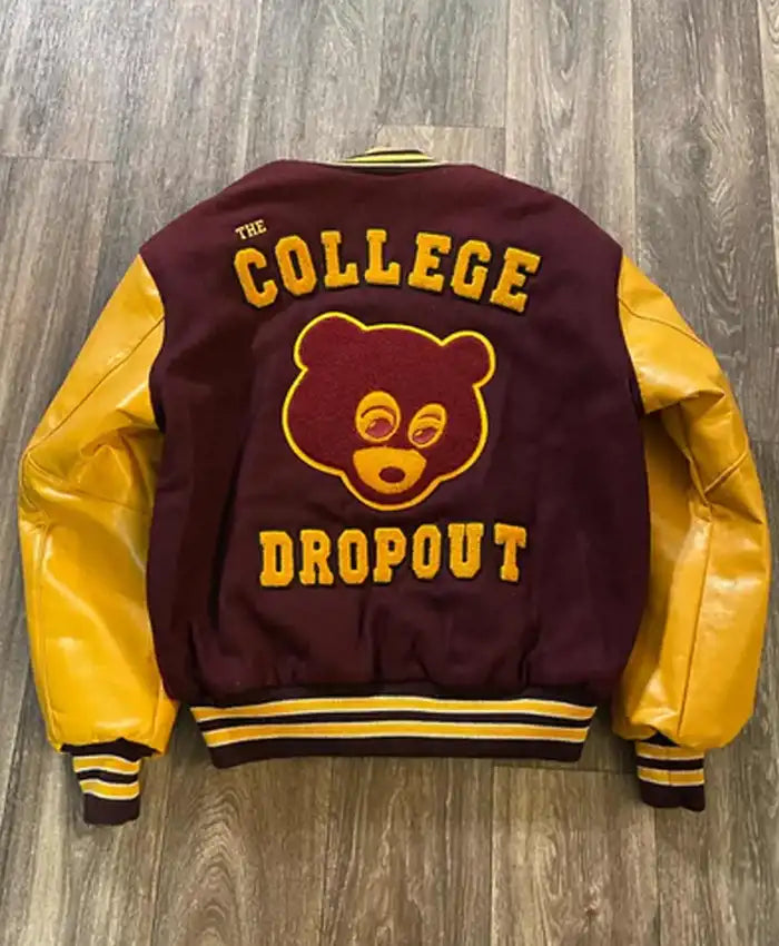 Kanye West The College Dropout Letterman Varsity Jacket