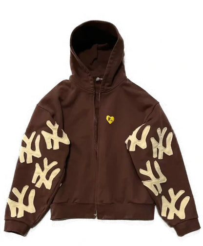 Khalen Saunders Brown Hoodie