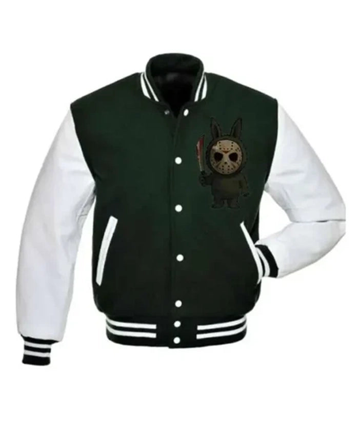 Labubu X Jason Voorhees Varsity Jacket