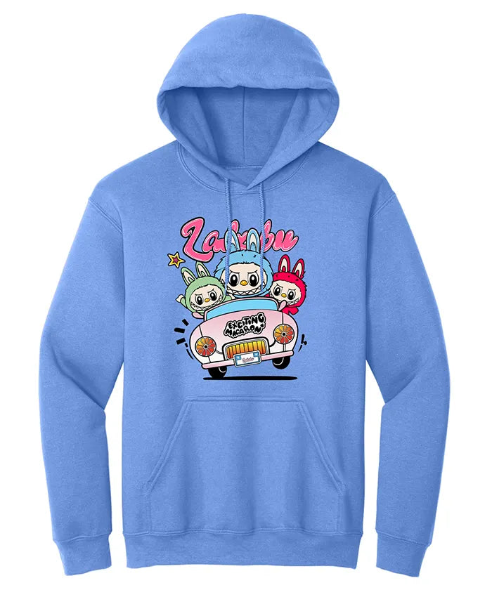 Labubu Blue Hoodie
