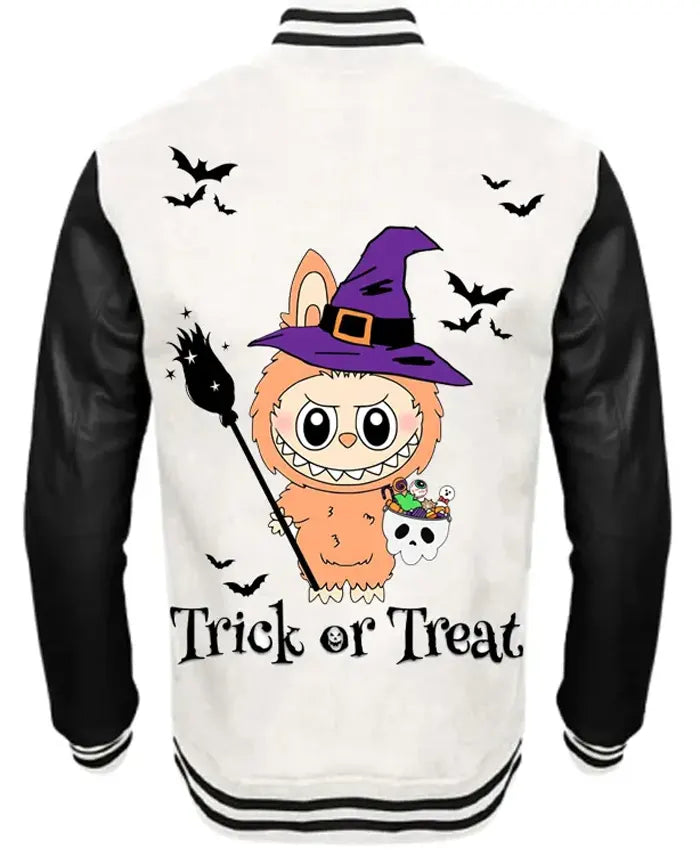 Labubu x Trick or Treat Varsity Jacket