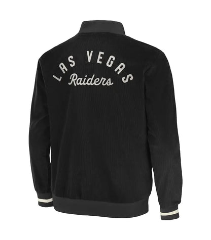 Las Vegas Raiders Wool Black Varsity Jacket