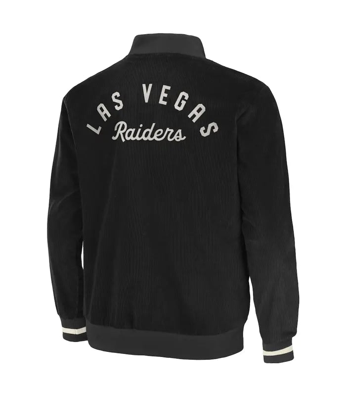 Las Vegas Raiders Wool Black Varsity Jacket