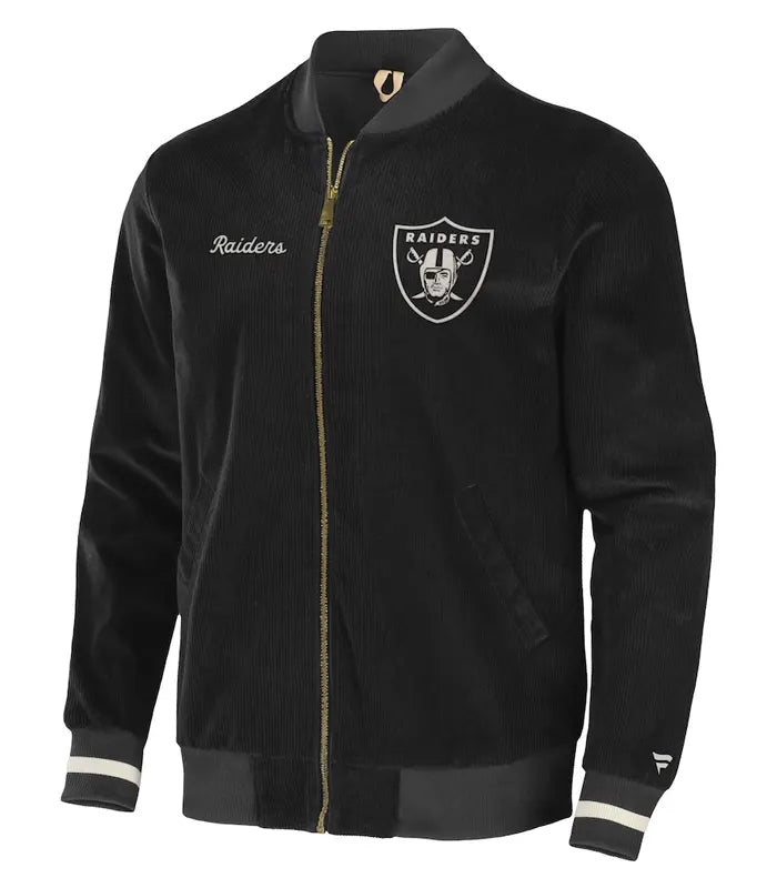 Las Vegas Raiders Wool Black Varsity Jacket